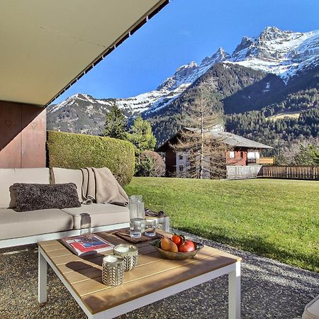 Apartamento Val Air E53 Terrasse & Relaxation Champéry Exterior foto